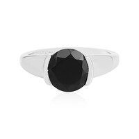Anello in argento con Onice Nero
