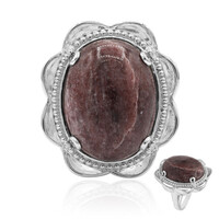 Anello in argento con Thulite
