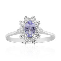 Anello in argento con Tanzanite