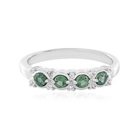 Anello in argento con Zaffiro Montana