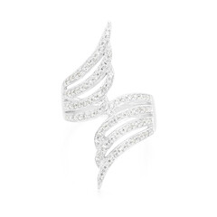 Anello in argento con Zircone