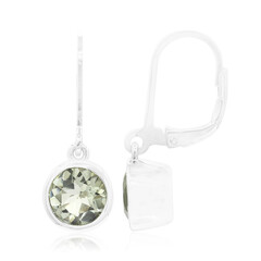 Orecchini in argento con Ametista Verde