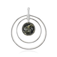 Ciondolo in argento con Ambra Baltica