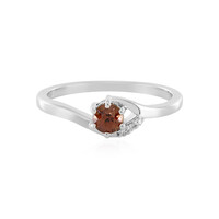 Anello in argento con Zircone Rosa
