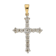 Ciondolo in argento con Diamante