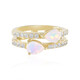 Anello in argento con Opale di Welo (Adela Silber)