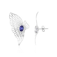 Orecchini in oro con Tanzanite AAA (Ornaments by de Melo)