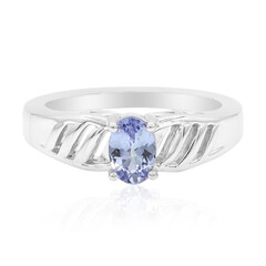 Anello in argento con Tanzanite (non riscaldata)