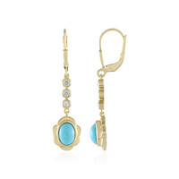 Orecchini in argento con Turchese Sleeping Beauty