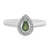 Anello in argento con Alessandrite Brasiliana