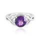 Anello in argento con Ametista Siberiana