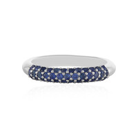 Anello in argento con Zaffiro Blu