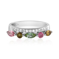 Anello in argento con Tormalina