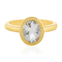 Anello in argento con Quarzo Bianco