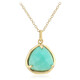 Collana in argento con Amazzonite