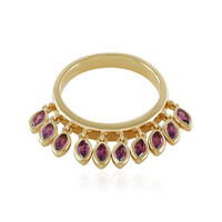 Anello in argento con Rodolite