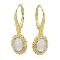 Orecchini in argento con Opale di Welo