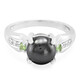 Anello in argento con Ematite Nera