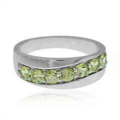 Anello in argento con Granato Mali