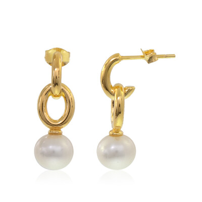 Orecchini in argento con Perla di Acqua Dolce