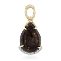 Ciondolo in oro con Opale Boulder
