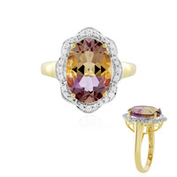 Anello in argento con Ametrina