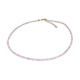 Collana in argento con Morganite