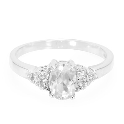Anello in argento con Berillo Himalayano