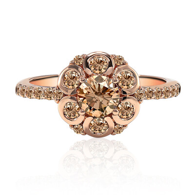 Anello in oro con Diamante Rose de France VS1 di Argyle (Annette)