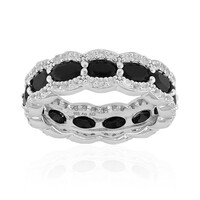 Anello in argento con Onice Nero