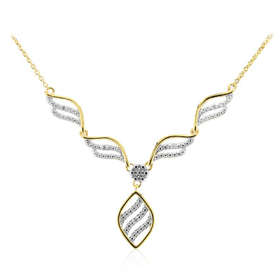Collana in argento con Diamante I3 (I)