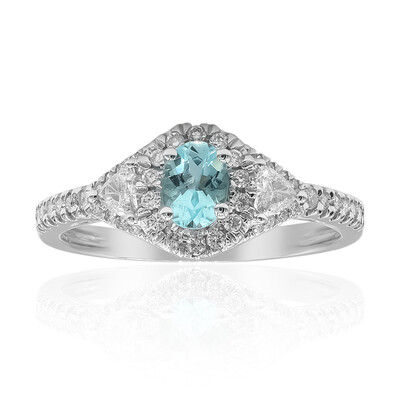 Anello in oro con Tormalina Paraíba (CIRARI)