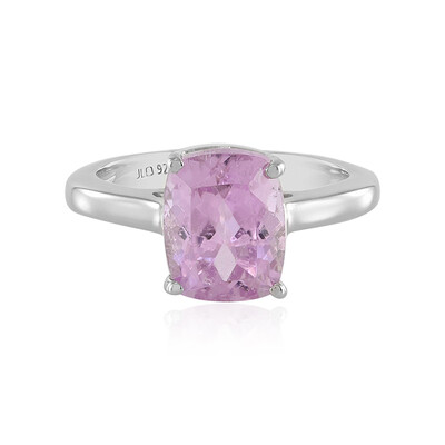 Anello in argento con Kunzite