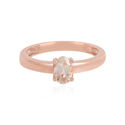 Anello in argento con Morganite