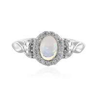 Anello in argento con Opale di Welo