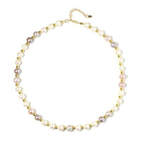Collana in argento con Ematite Dorata