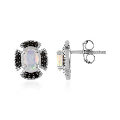 Orecchini in argento con Opale di Welo