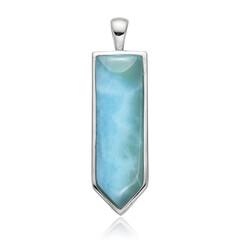 Ciondolo in argento con Larimar