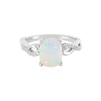 Anello in argento con Opale di Welo