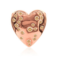 Ciondolo in oro con Diamante Rose de France SI1 di Argyle