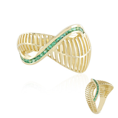 Anello in oro con Smeraldo Colombiano (Ornaments by de Melo)