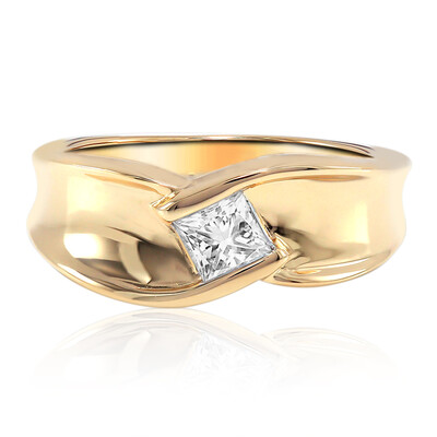 Anello in oro con Diamante SI1 (G) (Annette)