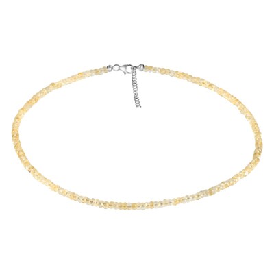 Collana in argento con Citrino