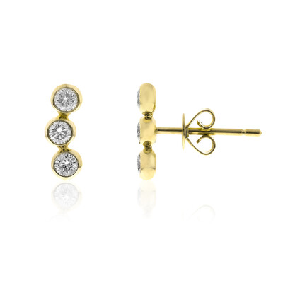 Orecchini in oro con Diamante SI2 (H) (CIRARI)