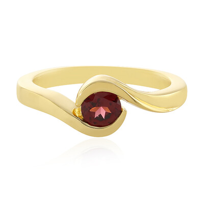 Anello in argento con Rodolite Lampone