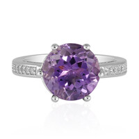 Anello in argento con Ametista
