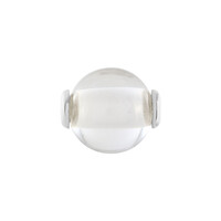 Ciondolo in argento con Quarzo Bianco