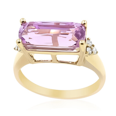 Anello in oro con Kunzite Patroke (AMAYANI)