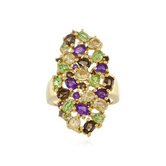 Anello in argento con Peridoto