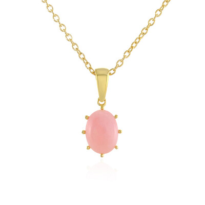Collana in argento con Opale Rosa